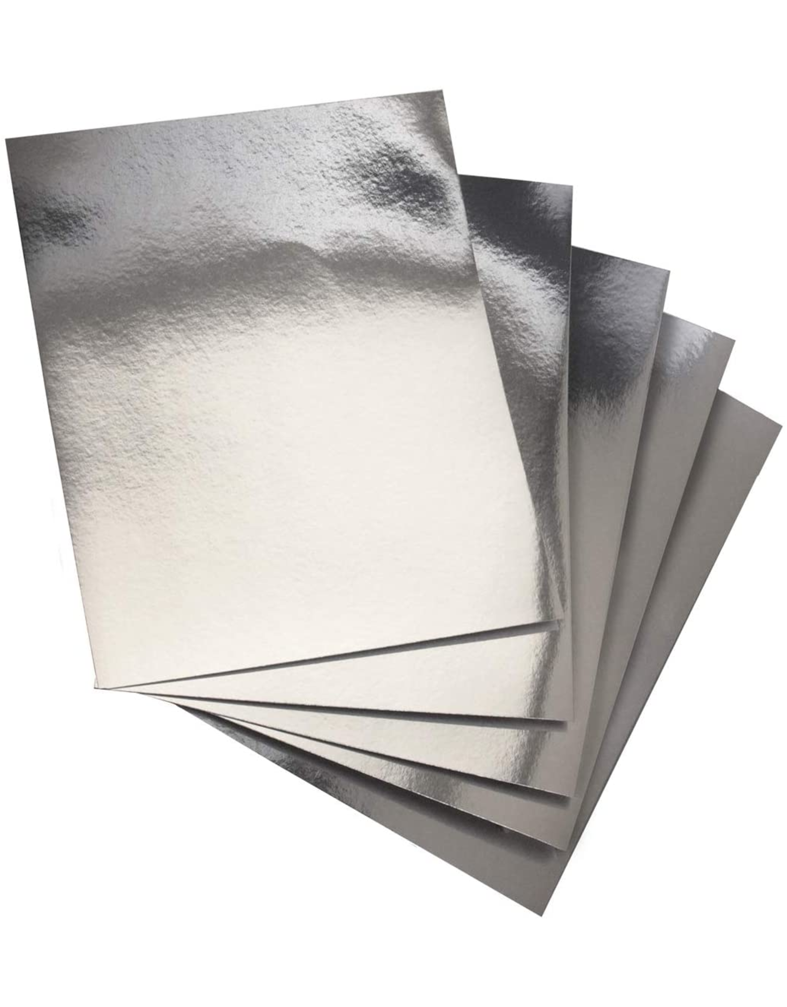 METALLIC PAPER: 8½x11 SILVER 100 PACK
