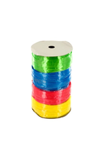 RAFFIA RIBBON 4CLRS ON SPOOL