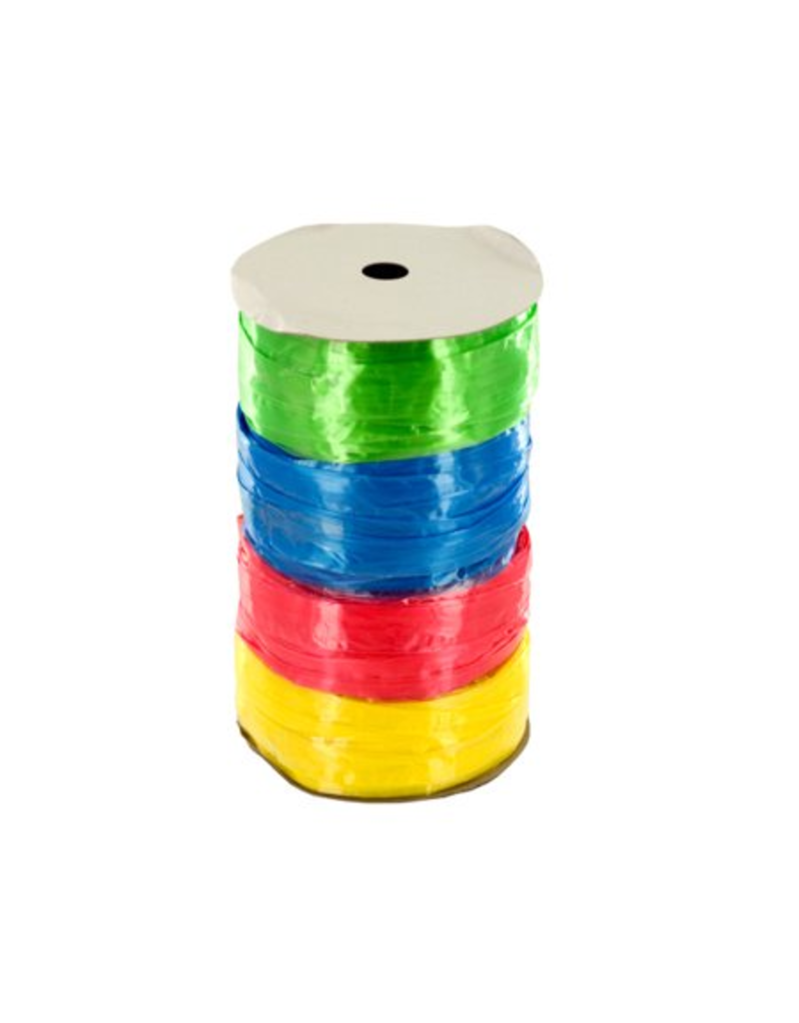 RAFFIA RIBBON 4CLRS ON SPOOL