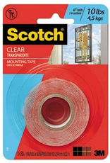 SCOTCH TAPE - RED TRANSLU