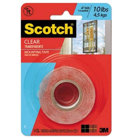 SCOTCH TAPE - RED TRANSLU