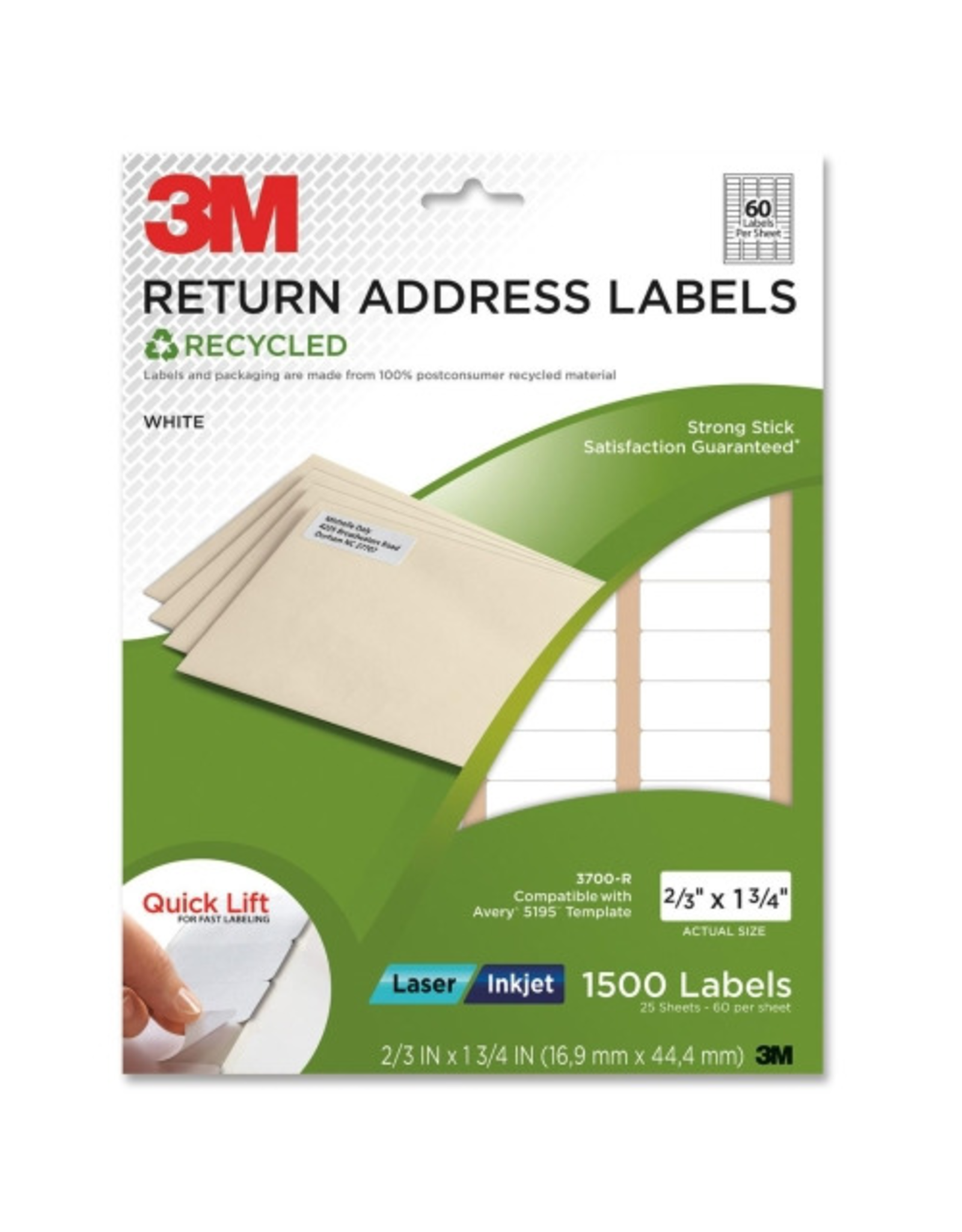 LABELS 1 sheet  60 PER SHEET