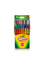 CRAYOLA TWISTABLE CRAYONS - 24 PACK