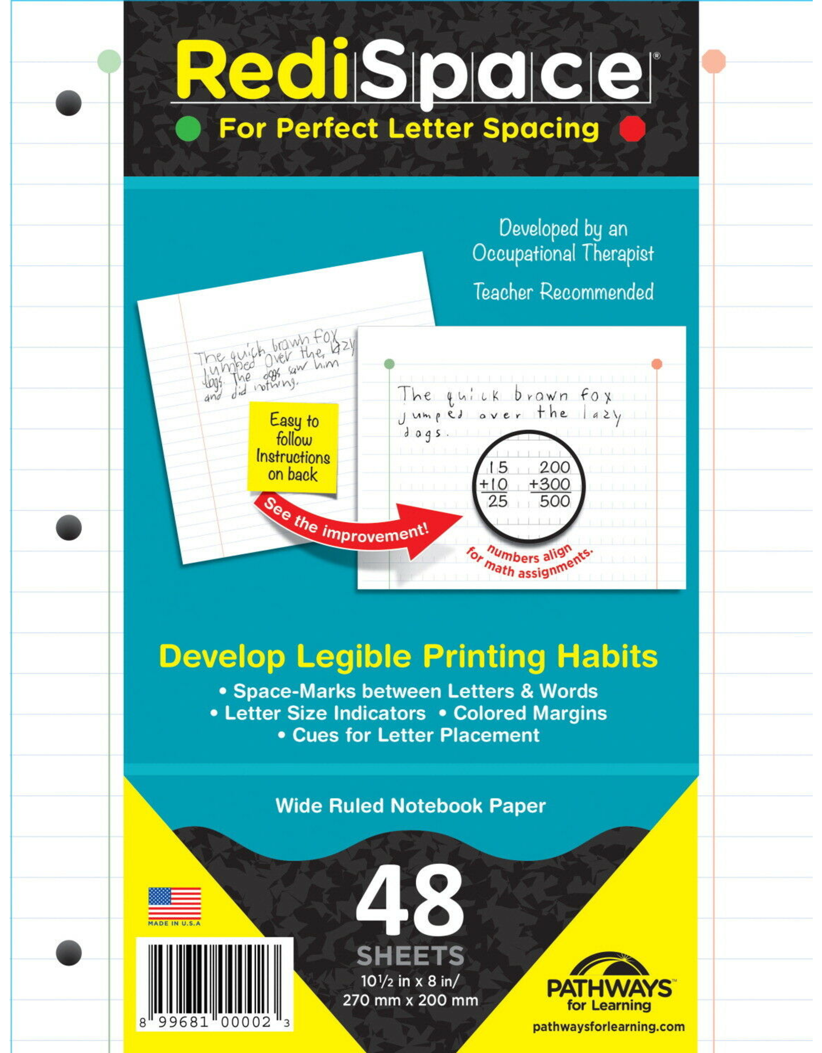 REDI SPACE NOTEBOOK PAPER