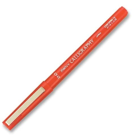 PEN: MARVY CALLIGRAPHY RED 2.0