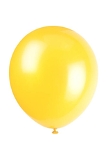 Unique BALLOONS: 9" YELLOW 20 PACK