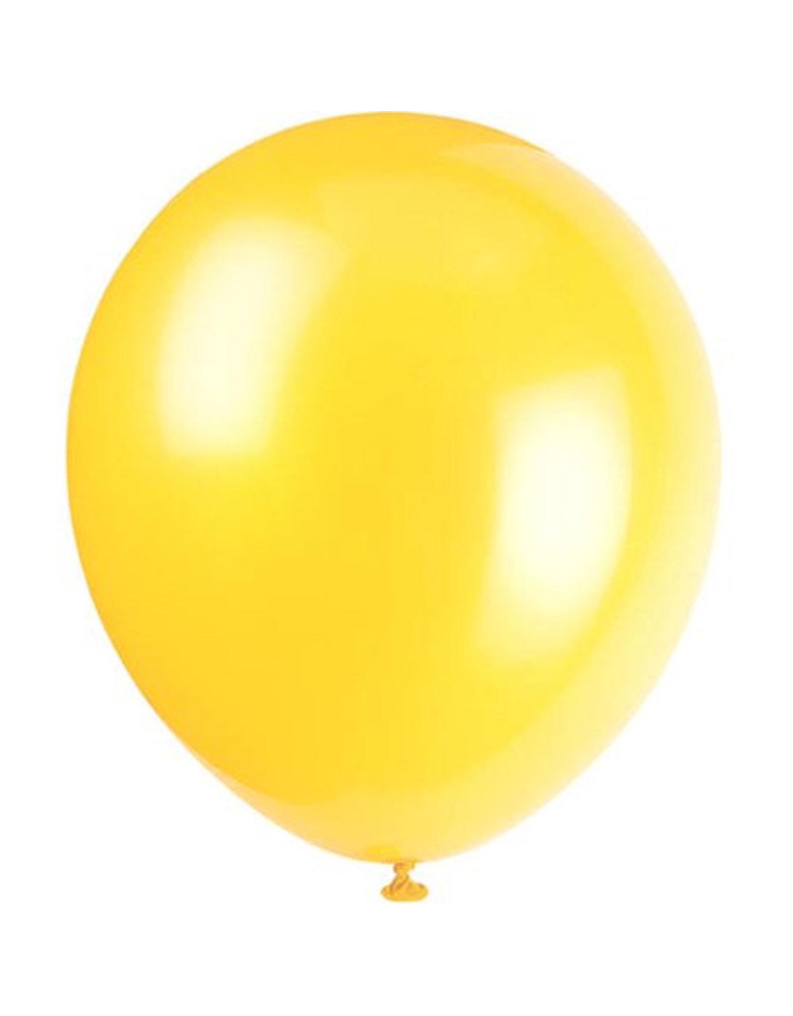 Unique BALLOONS: 9" YELLOW 20 PACK