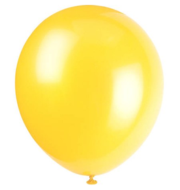 Unique BALLOONS: 9" YELLOW 20 PACK
