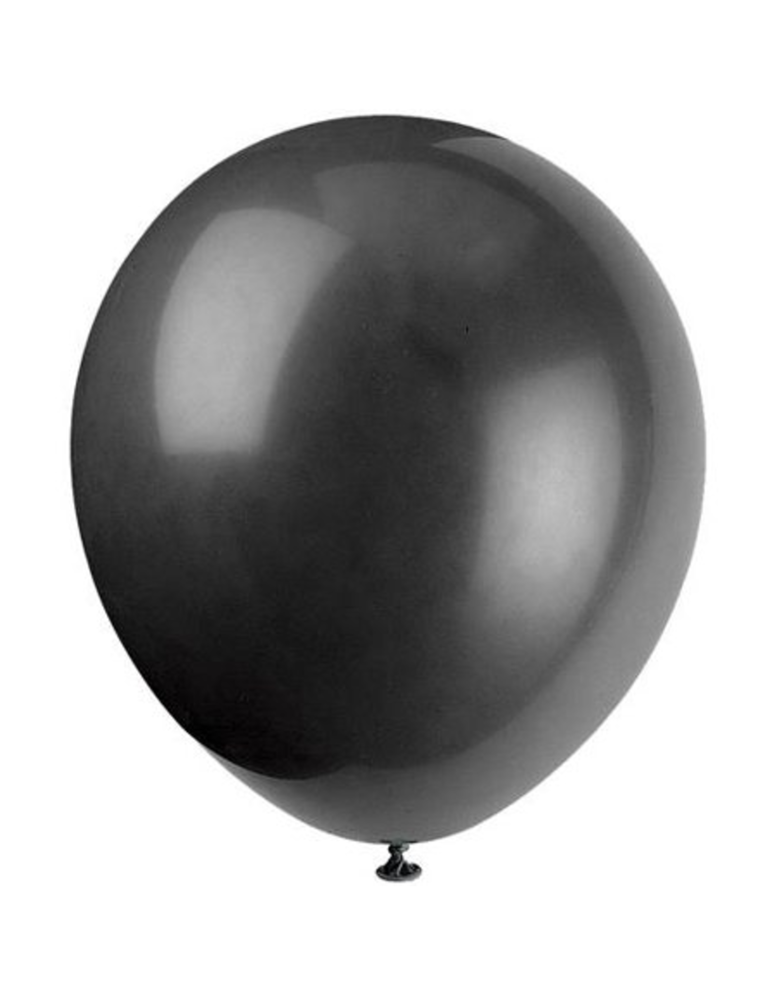 Unique BALLOONS: 9" BLACK 20 PACK