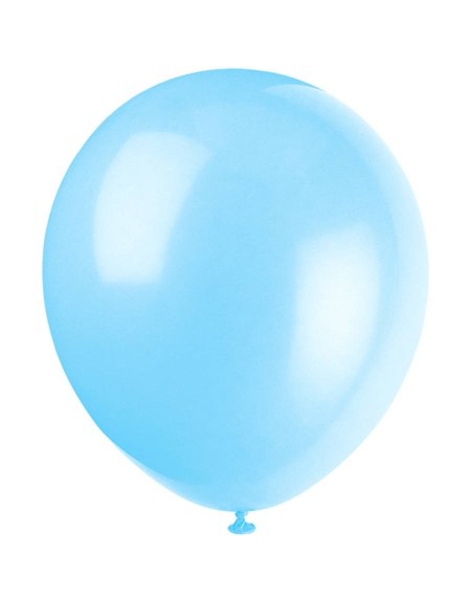 Unique BALLOONS: 9"  LIGHT BLUE-20PC