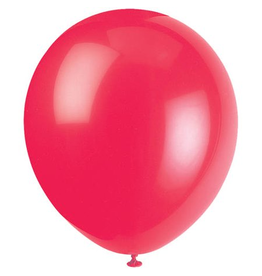 Unique BALLOONS: 9" RED 20 PACK