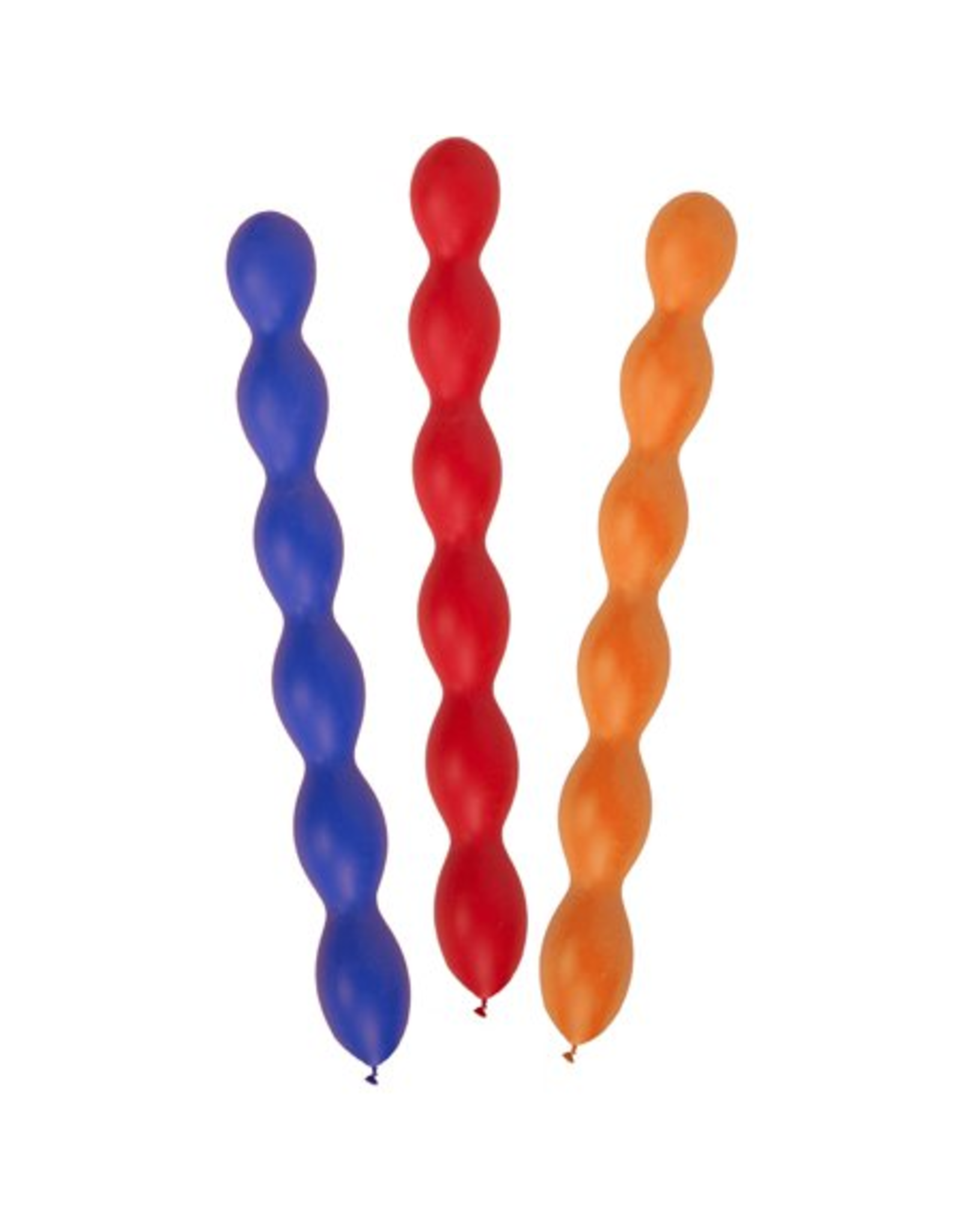 BALLOONS: 9" SQUIGGLY 15 PACK