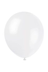 Unique BALLOONS: 9" WHITE 20 PACK