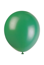 Unique BALLOONS: 12" FOREST GREEN-10 PACK