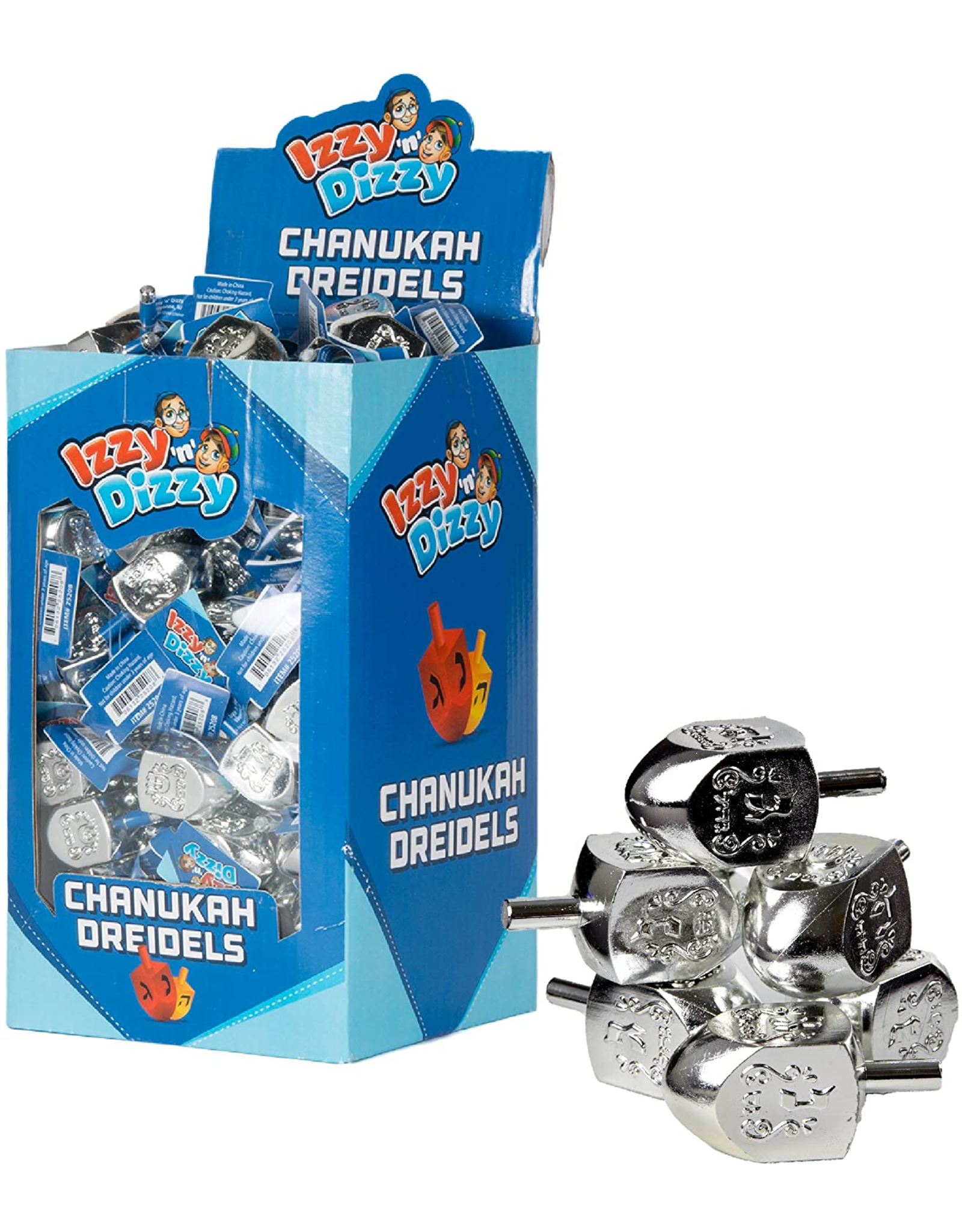 DREIDELS - SILVER - MED