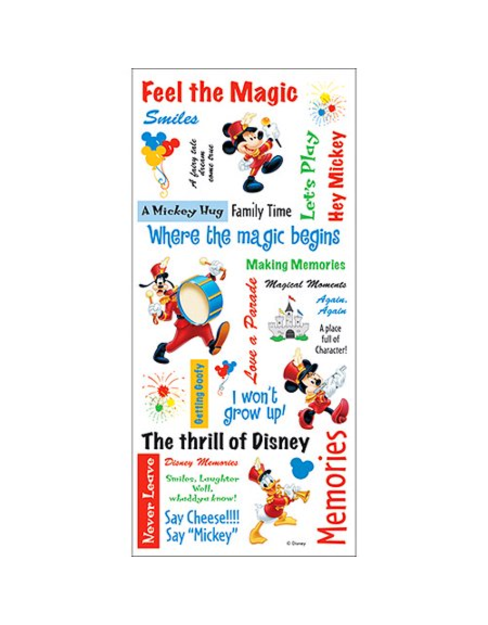 STICKERS: MICKEY MOUSE