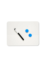DRY ERASE BOARD: 2 SIDED MAGNETIC - 9"X12"