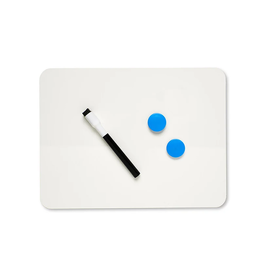 DRY ERASE BOARD: 2 SIDED MAGNETIC - 9"X12"