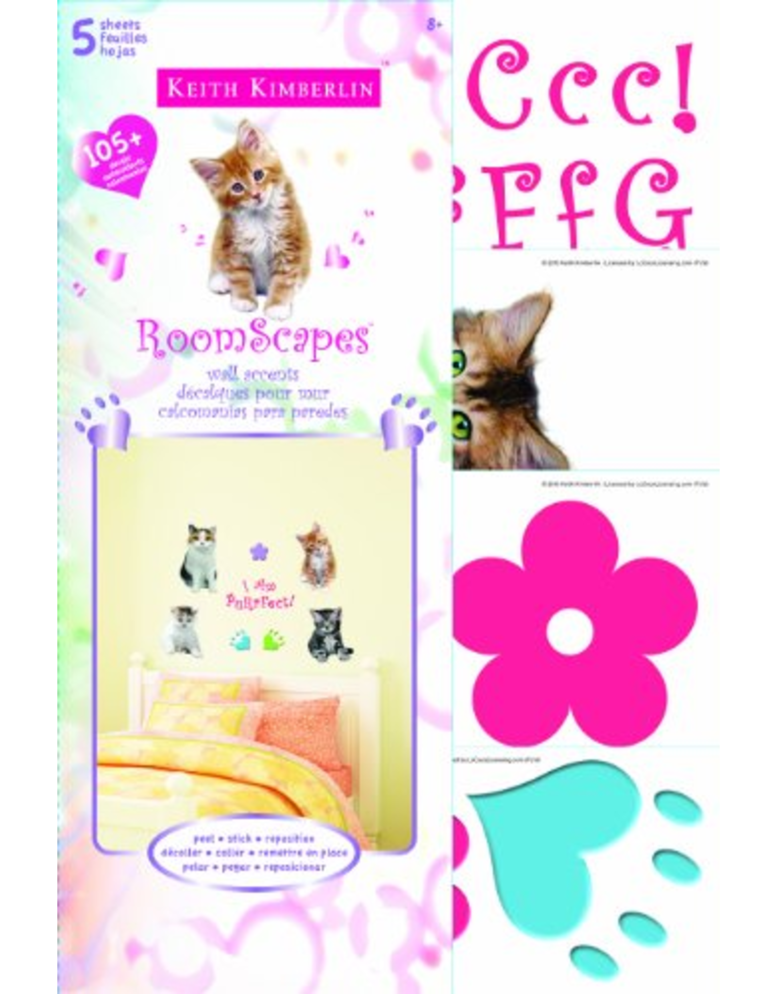 STICKER: ROOM SCAPES CATS