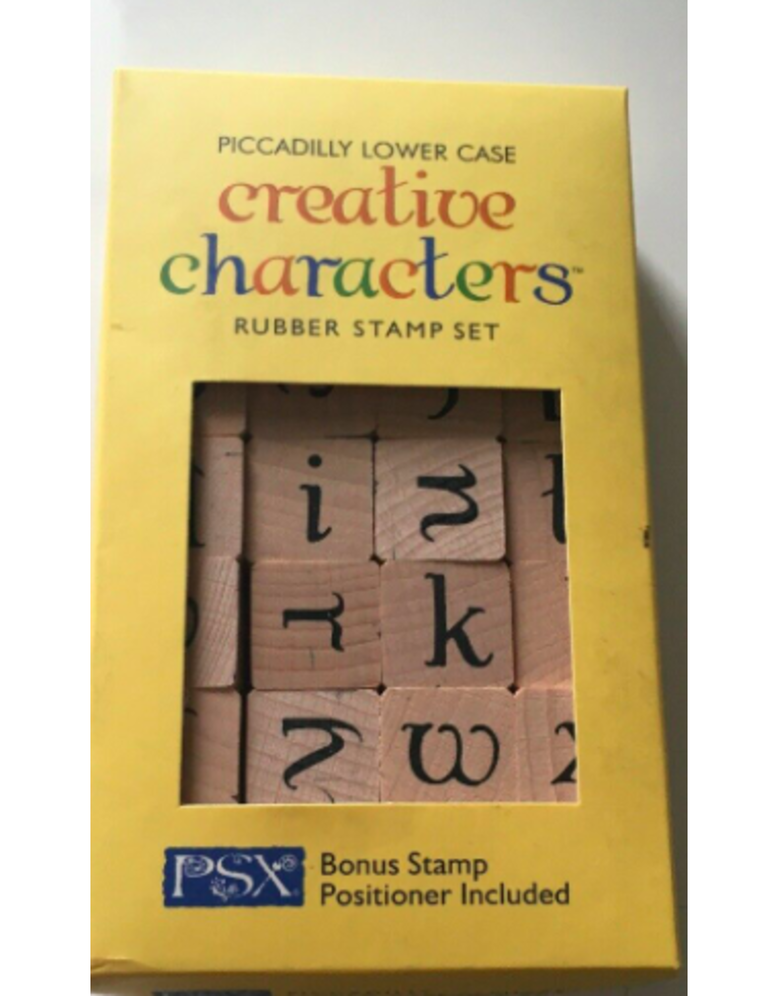 STAMP SET - ALPHABET LOWER CASE