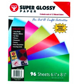 SUPER GLOSSY PAPER - 20x26 - YELLOW