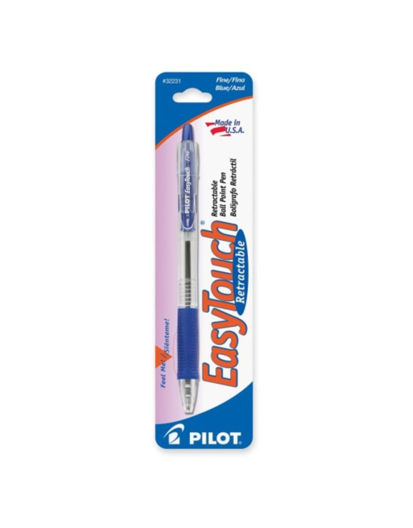 Pilot Corp. PEN: PILOT EASYTOUCH  RETRACTABLE FINE POINT BLUE