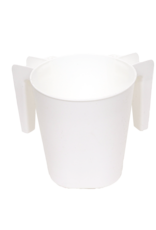 Washing  Cup  - ( white - pearl white -& assorted colors )