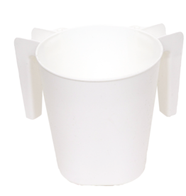 Washing  Cup  - ( white - pearl white -& assorted colors )