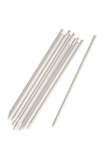 COOKIE STICKS: 8", WHITE 20PC