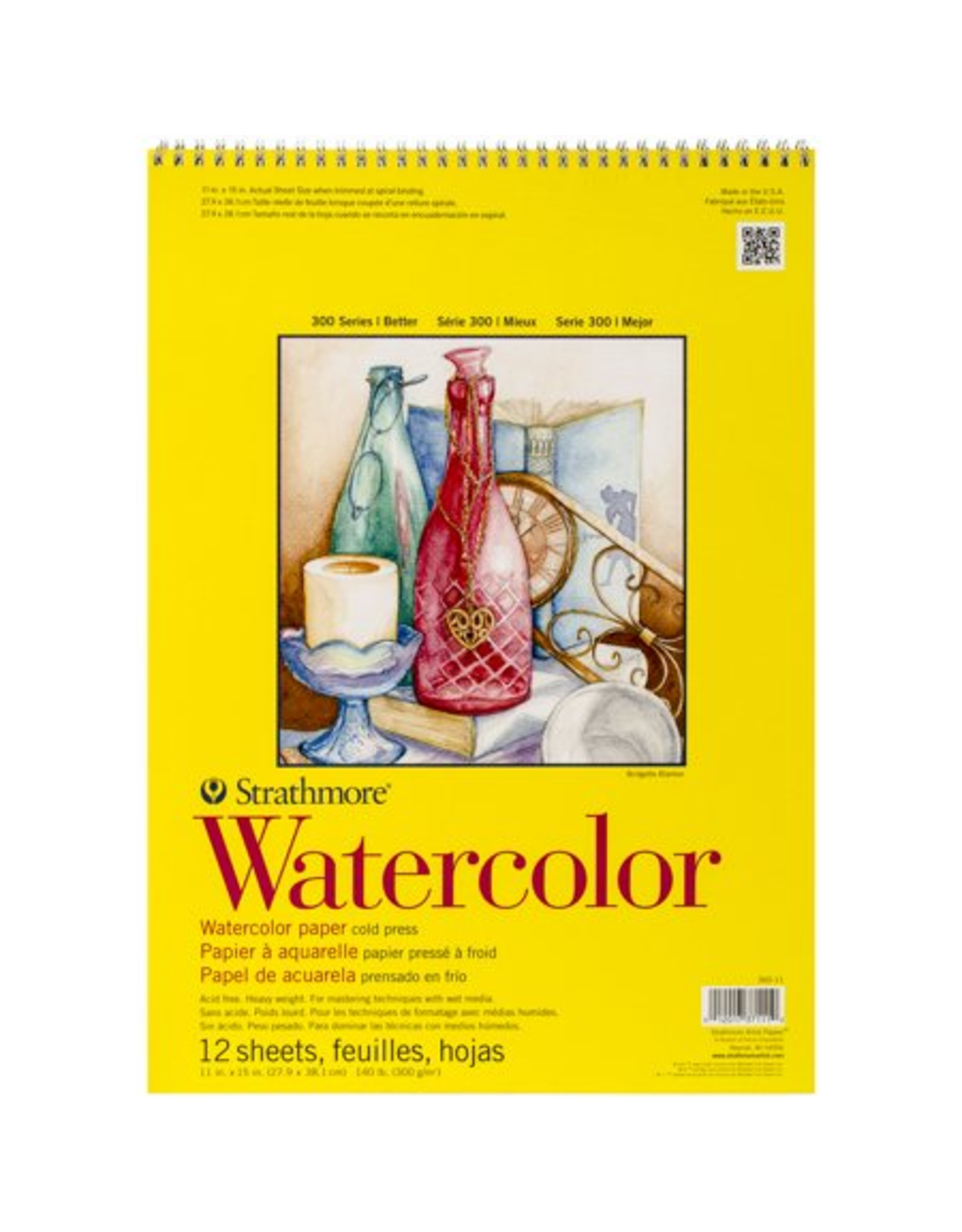 WATERCOLOR PAD 11"x15"