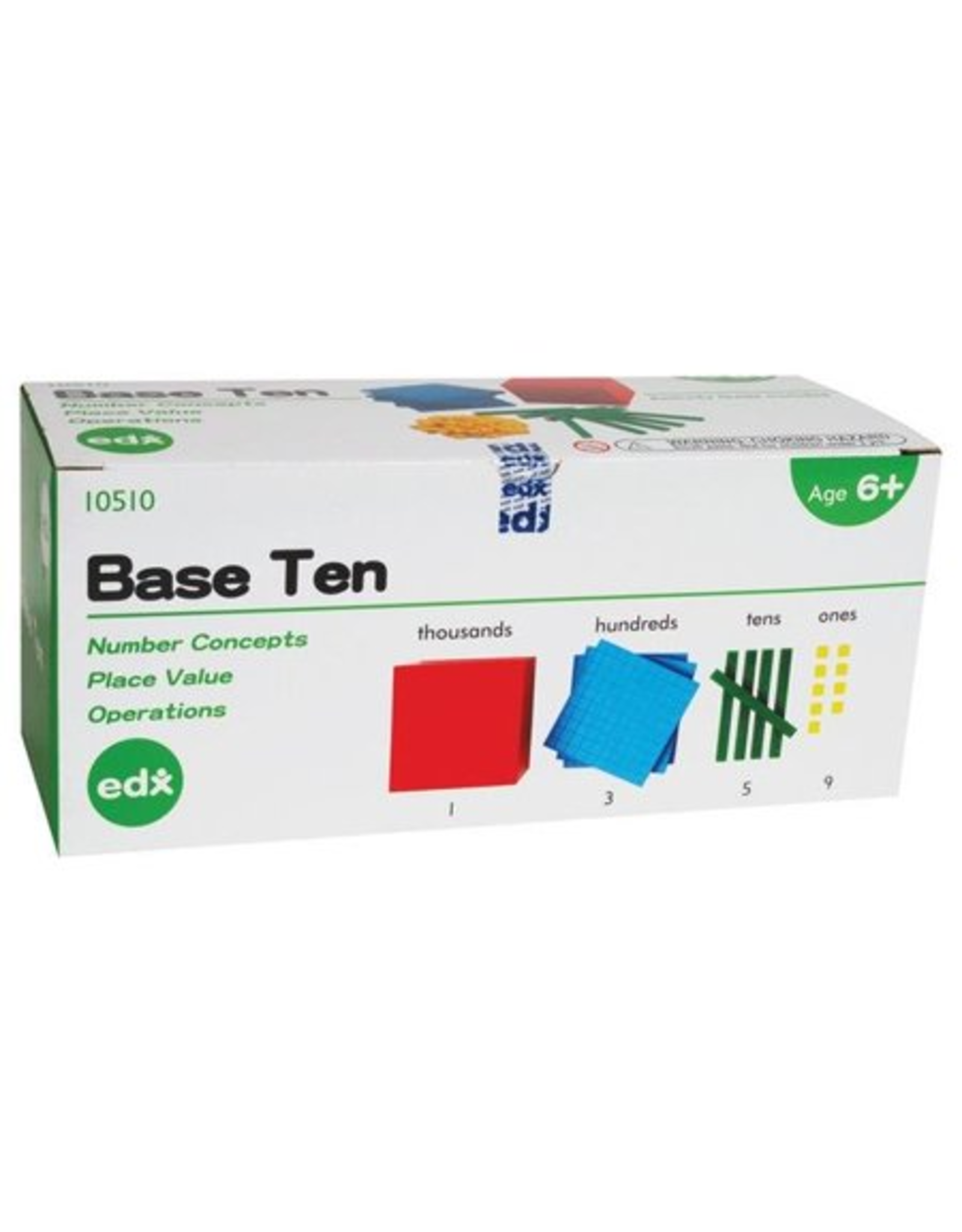 BASE TEN SET: PLASTIC