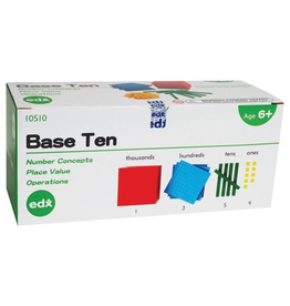 BASE TEN SET: PLASTIC