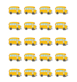 Teacher Created Resources STICKERS: SCHOOL BUS 120 STICKERS