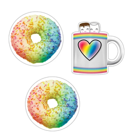CUT-OUTS: DONUTS & COCOA MUGS