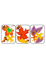 EUREKA STICKERS: GIANT FALL LEAVES