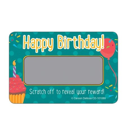 SCRATCH CARD: HAPPY BIRTHDAY