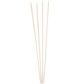 SKEWERS: BAMBOO, 8" 100 PACK