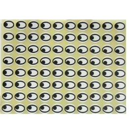 STICKERS - EYES 10 sheets