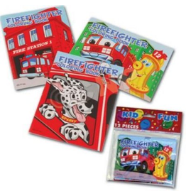 FIREFIGHTER COLORING BOOK 12 PACK