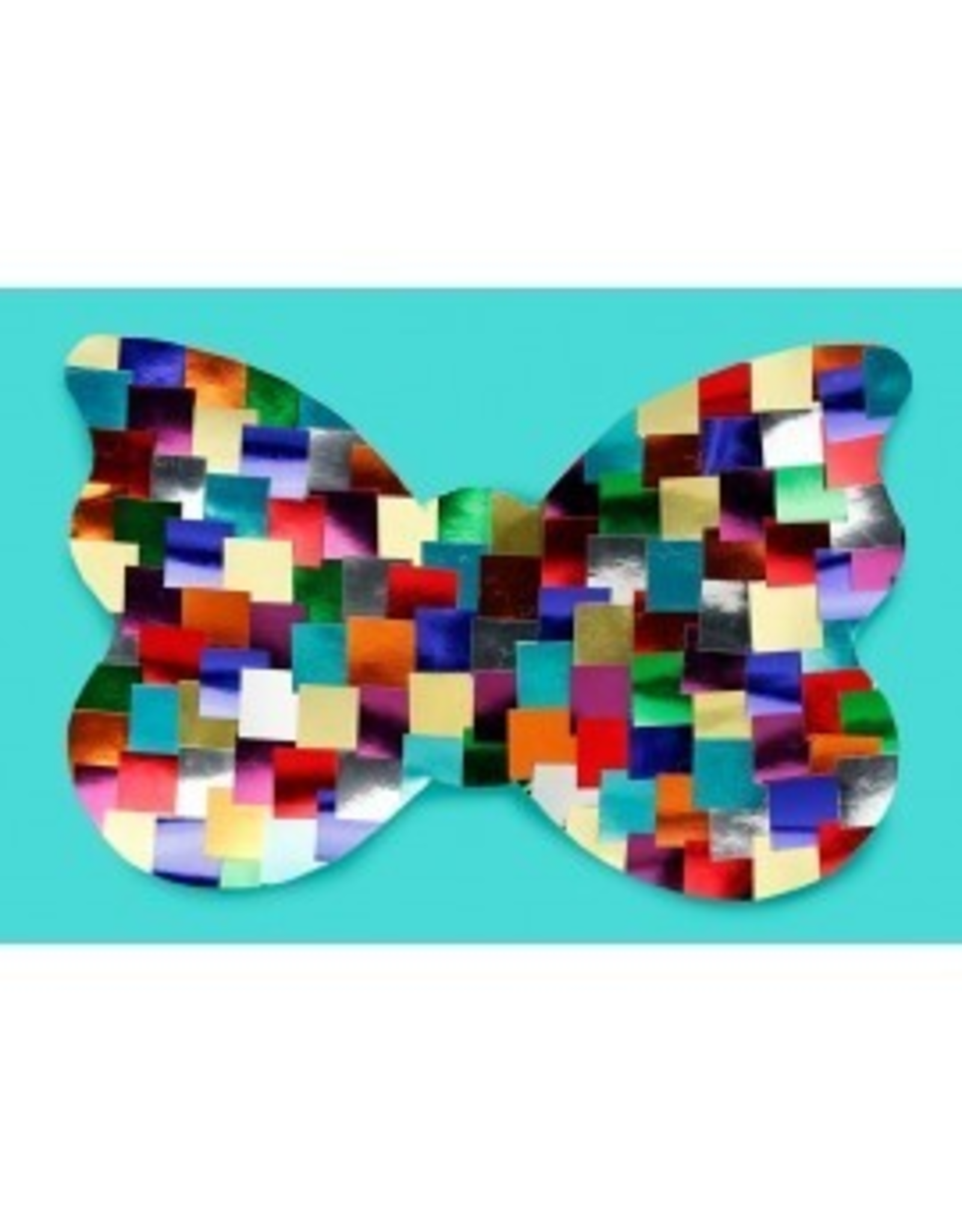 MOSAIC SQUARES: 1"  METALLIC COLORS - 500 PACK