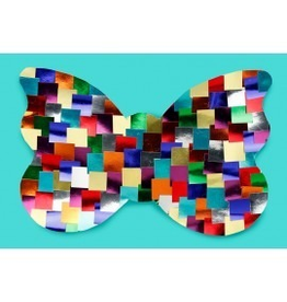 MOSAIC SQUARES: 1"  METALLIC COLORS - 500 PACK