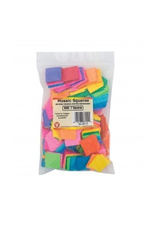 MOSAIC SQUARES: 1" SQUARE 500 PCS