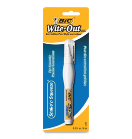 BIC CORRECTION PEN: SHAKE & SQUEEZE - 8ML