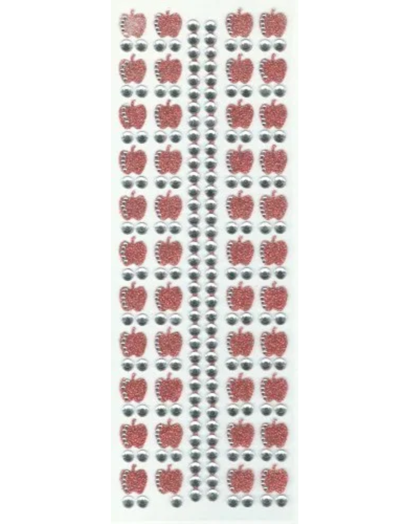 STICKER: CRYSTAL APPLES - 1 SHEET