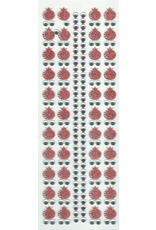 STICKER: CRYSTAL POMEGRANATE - 1 SHEET