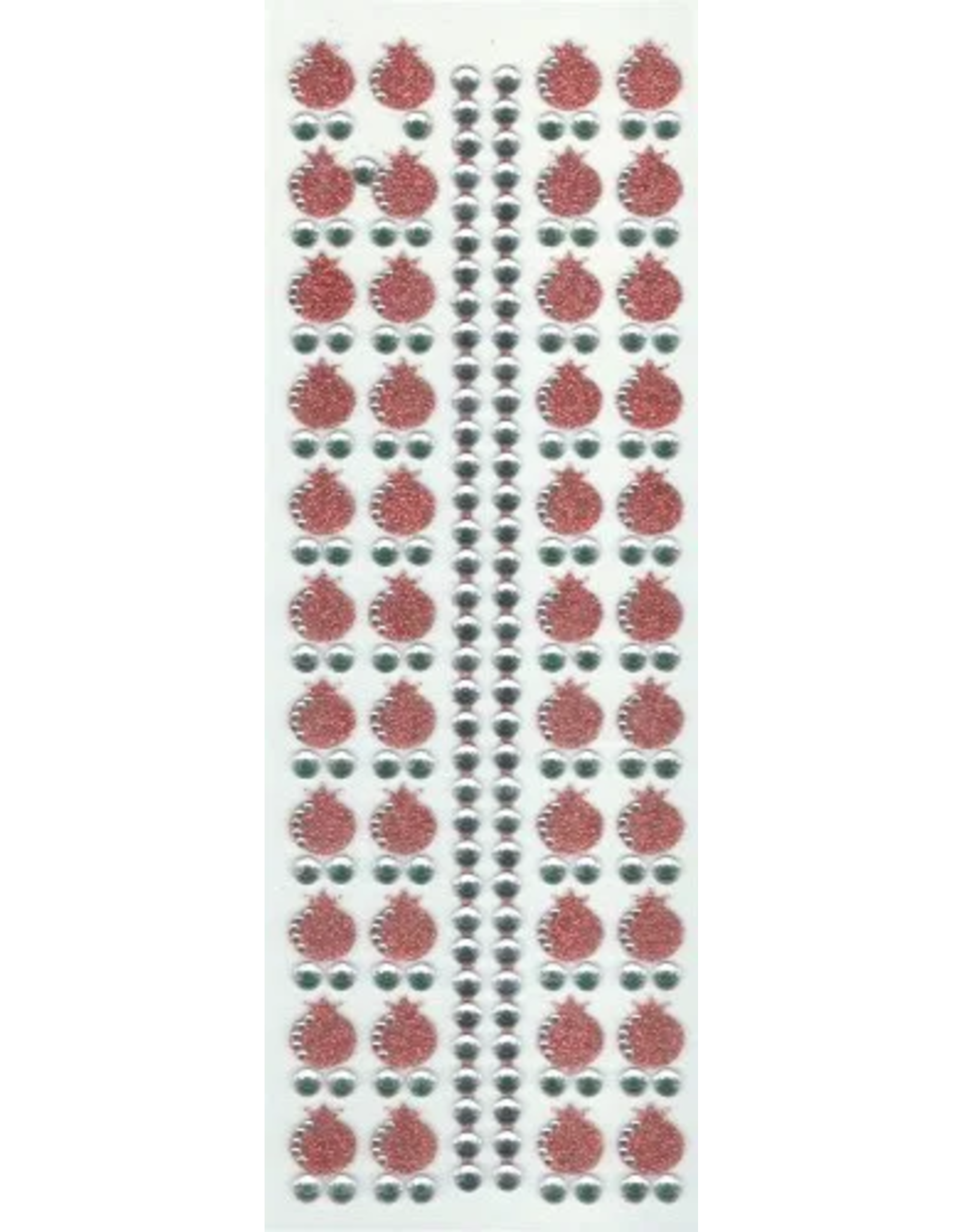 STICKER: CRYSTAL POMEGRANATE - 1 SHEET