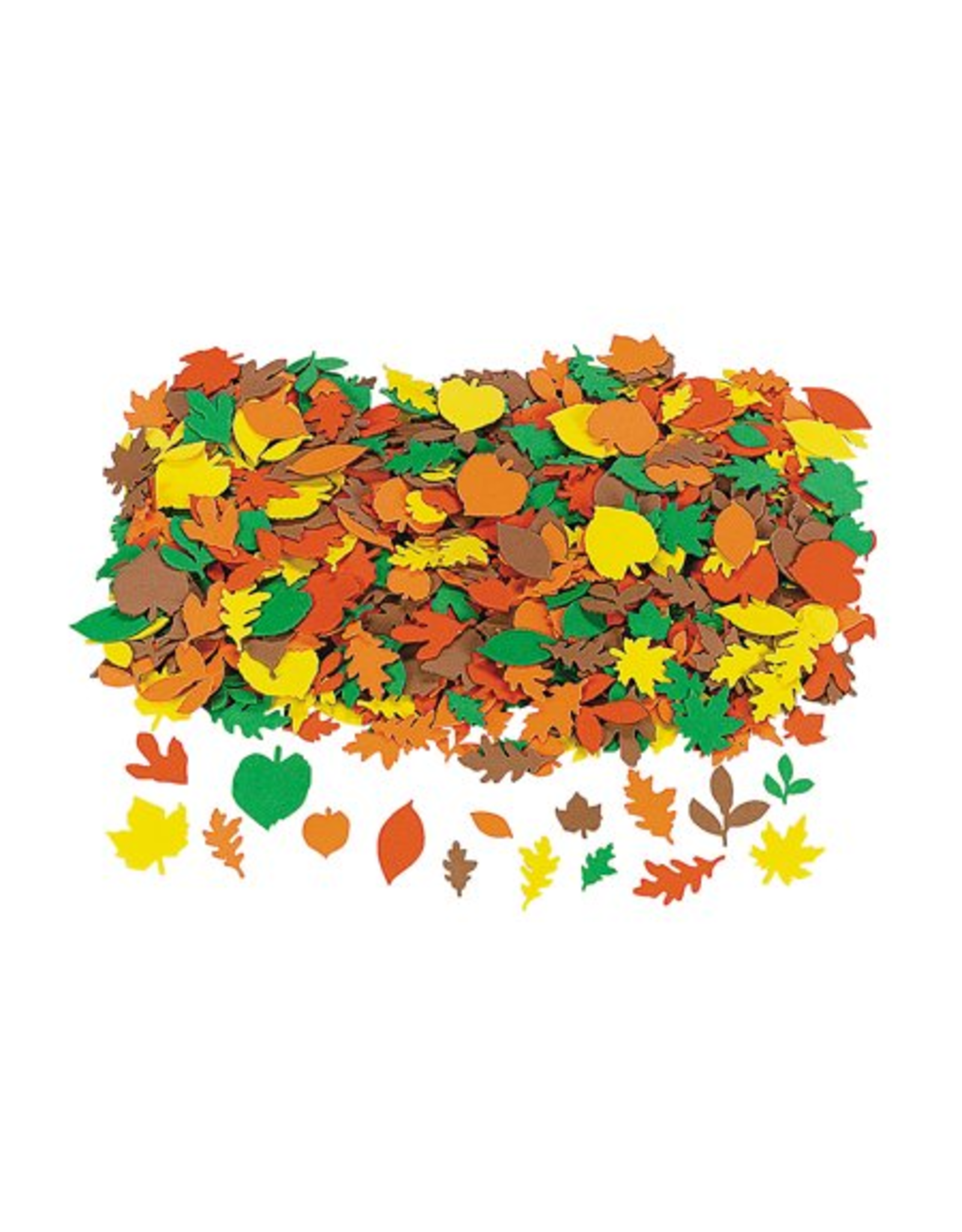 STICKERS: FOAM FALL LEAVES
