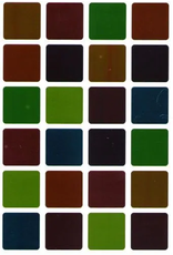 STICKERS: FOIL SQUARE LARGE 10 SHEETS