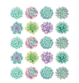 STICKERS: RUSTIC SUCCULENTS