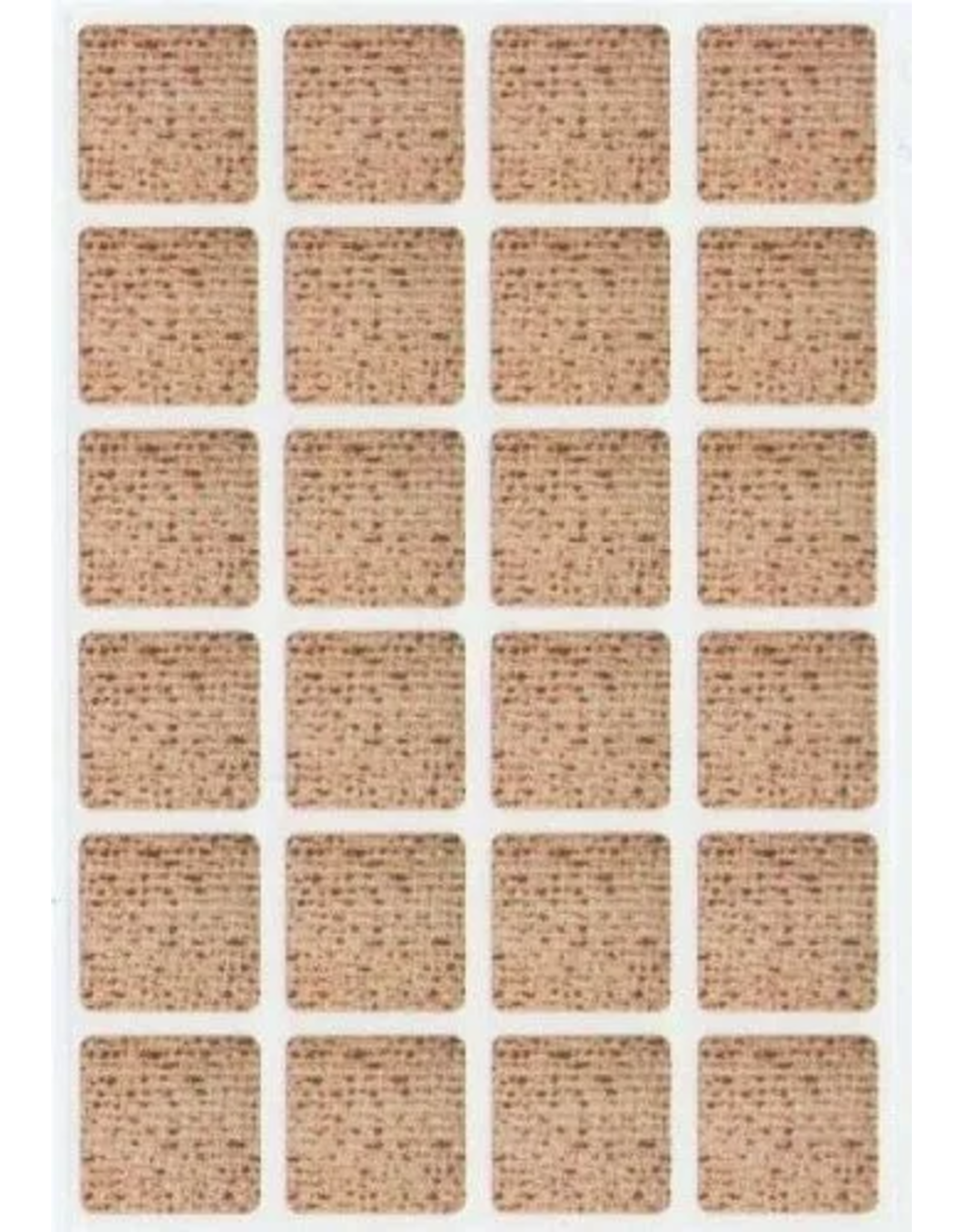STICKERS: MACHINE MATZAH SQUARE 10 SHEETS
